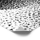 ブラックバラ ポスター (角)