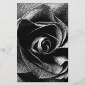 ブラックバラ 便箋 (正面)