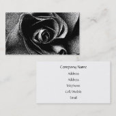 ブラックバラ 名刺 (正面/裏面)