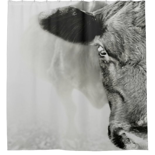 ブラックバルディ シャワーカーテン (正面)