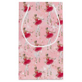 ブラックバレリナホリデー抱き枕 スモールペーパーバッグ (裏面)