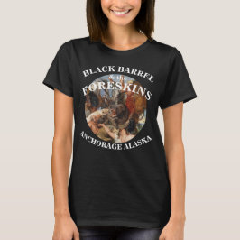 ブラックバレル&ザ・フォアスキンズ アンカレッジ アラスカ AK Tシャツ