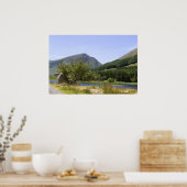 ブラックバレープリント ポスター (キッチン)