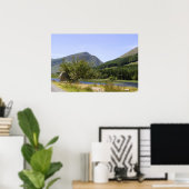 ブラックバレープリント ポスター (ホームオフィス)