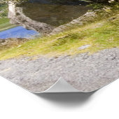 ブラックバレープリント ポスター (角)