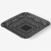 ブラックバンダナラマ ペーパープレート (傾斜あり)