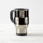 ブラックバークハートマグカップ2 トラベルマグ (正面左)