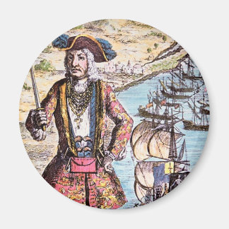 ブラックバートカラーポートレート マグネット