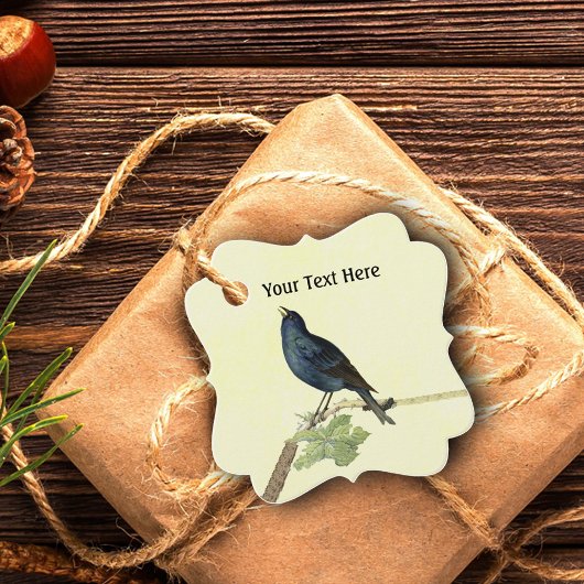 ブラックバードがブランチキャタピラーオンイエローで歌う フェイバータグ