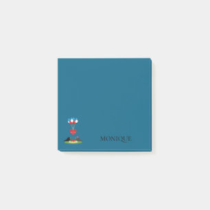 ブラックバードのスパゲッティミートボール バレンタインデート ポストイット