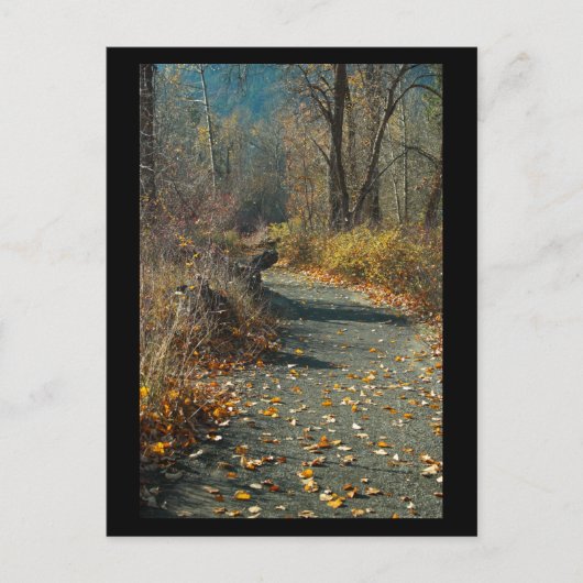 ブラックバードアイランドリーヴンワースWAミニプリント ポストカード (正面)