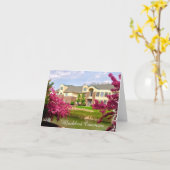 ブラックバードコモンズコンドミニアムノートカード カード (黄色い花)