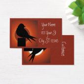 ブラックバードシルエットサンサンサンサンサンサンサンサンサンダー_コーブ (デスク)