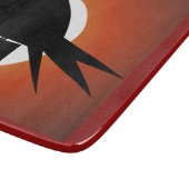 ブラックバードシルエットサンサンサンサンサンサンサンサンサンダー_コーブ カッティングボード (角)