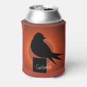 ブラックバードシルエットサンサンサンサンサンサンサンサンサンダー_コーブ 缶クーラー (缶裏面)