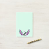 ブラックバードバラとRaven Post-it Notes ポストイット (デスク上)