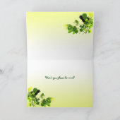 ブラックバードバレンタイン シーズンカード (内部)