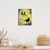 ブラックバードラストップインライト ポスター (キッチン)