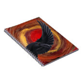 ブラックバードレイブンのノート ノートブック (右側)