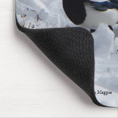 ブラックバードロッキーマウンテンマグパイマウスパッド マウスパッド (コーナー)