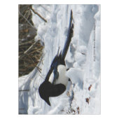 ブラックバードロッキーマウンテンマッコピーテーブルクロス テーブルクロス (正面)