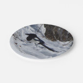 ブラックバードロッキーマウンテンマッピー紙プレート ペーパープレート (アングル)