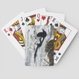 ブラックバードロッキーマウンテン遊マグパイのカード トランプ