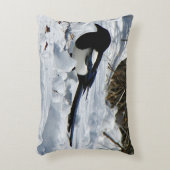 ブラックバードロッキーマウンテンMagpieアクセント枕 アクセントクッション (正面(垂直))