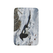 ブラックバードロッキーマウンテンMagpieバスマット バスマット (正面縦)