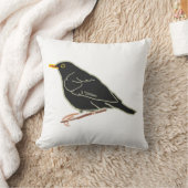 ブラックバード クッション (ブランケット)