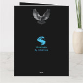 ブラックバード ハロウィン カード (裏面)