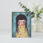 ブラックバード ポストカード (スタンド正面)