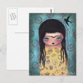 ブラックバード ポストカード (正面/裏面)