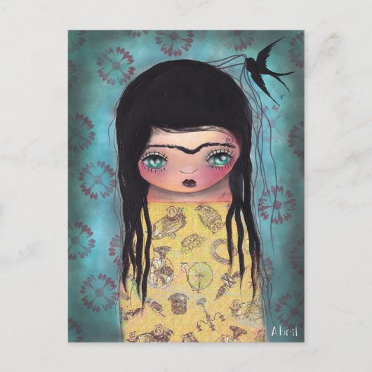 ブラックバード ポストカード (正面)