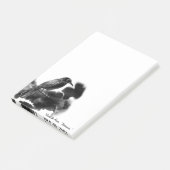 ブラックバード。Ravenのノート ポストイット (アングル)