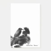 ブラックバード。Ravenのノート ポストイット (正面)