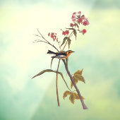 ブラックバーニアンワルブラーヴィンテージオードボンソンバードアート ウィンドウサイン (シート3)