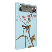 ブラックバーニアンワルブラーヴィンテージオードボンソンバードアート ミニクリップボード (アングル)