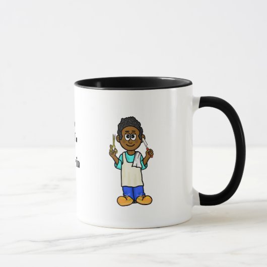 ブラックバーバーSWAGマグ マグカップ (右)
