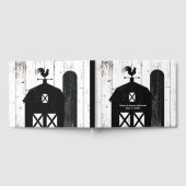 ブラックバーンホワイトウッドファームハ素朴ウス結婚ズ ゲストブック (全面)