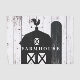 ブラックバーンホワイトウッドファームハ素朴ウス結婚ズ 薄葉紙