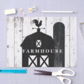 ブラックバーンホワイトウッドファームハ素朴ウス結婚ズ 薄葉紙 (クラフト)