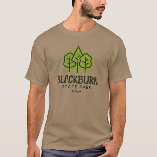 ブラックバーン州パークアイオワツリーズオーバーサイズ Tシャツ