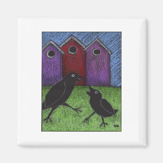 ブラックバ遊リズ マグネット (正面)