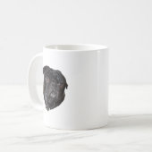 ブラックパおもしろいグ コーヒーマグカップ (正面左)