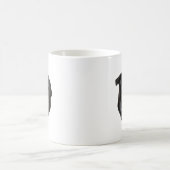 ブラックパおもしろいグ コーヒーマグカップ (中央)