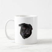 ブラックパおもしろいグ コーヒーマグカップ (左)