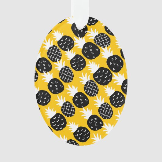 ブラックパイナップル オーナメント (正面)