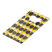 ブラックパイナップル クレジットカード栓抜き (正面アングル)