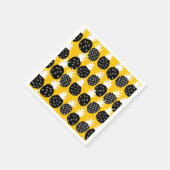 ブラックパイナップル スタンダードカクテルナプキン (角)